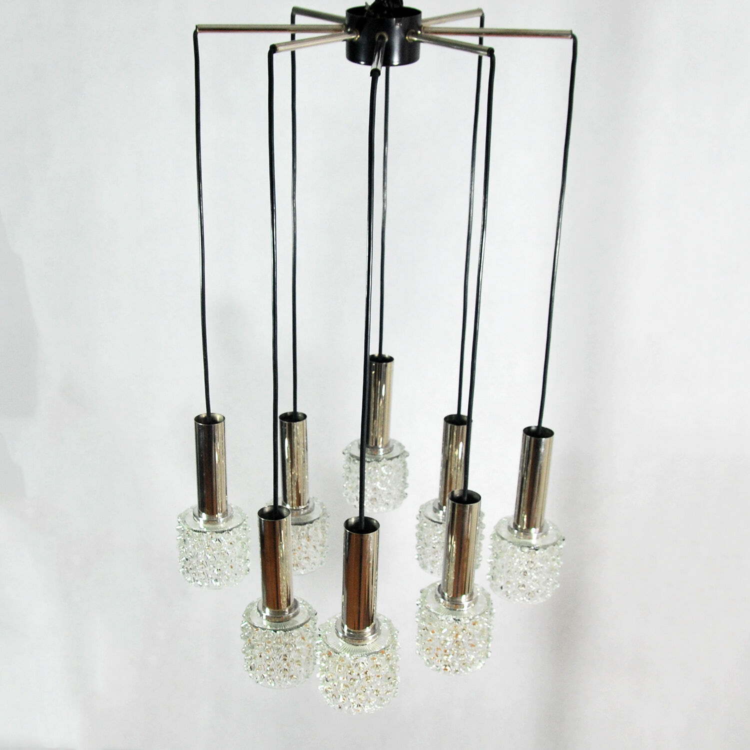 Cascade lamp by Wortmann & Filz Germany 70s.