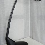Black desk lamp Unilux Brio design 1980