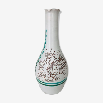 Vase vintage Vallauris par Michel Barbier