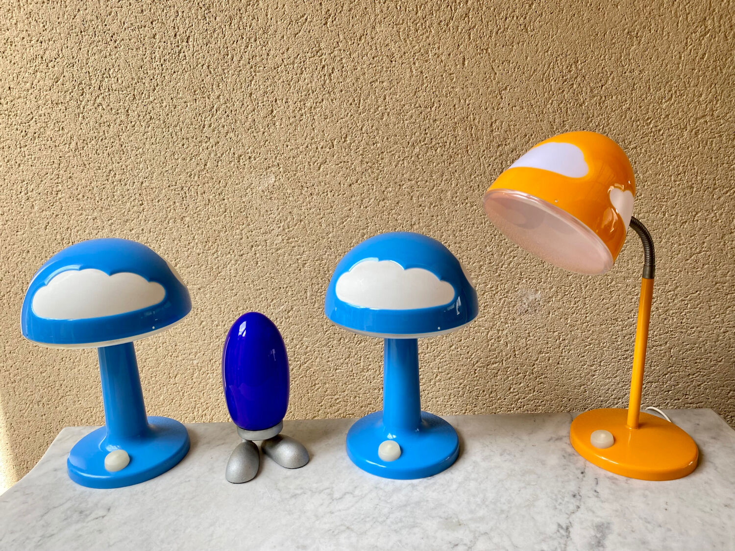 Cloud mushroom lamp IKEA Skojig design Henrik Preutz collector vintage 90