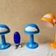 Cloud mushroom lamp IKEA Skojig design Henrik Preutz collector vintage 90