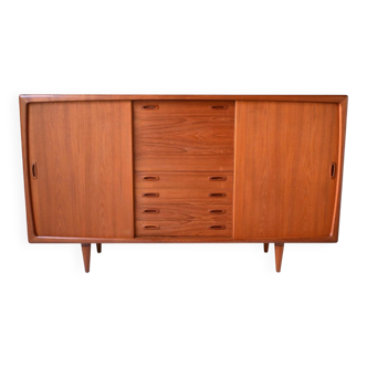 Danish Deaign Highboard by H.P. Hansen in Teak