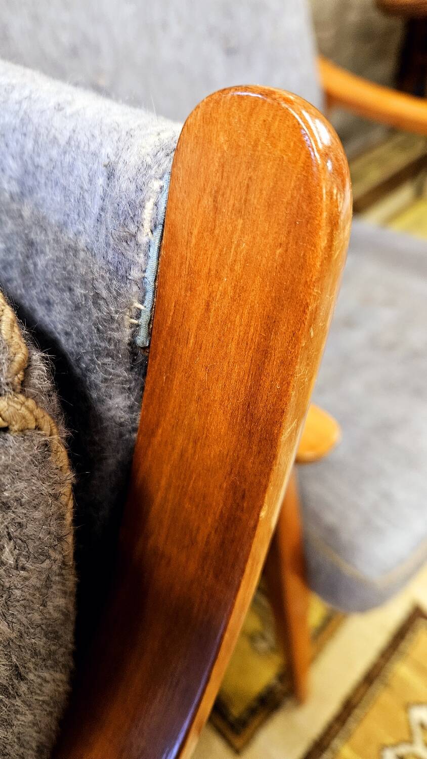 Pair of Scandinavian armchairs, 1960