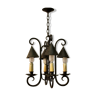 4 fire wrought iron chandelier