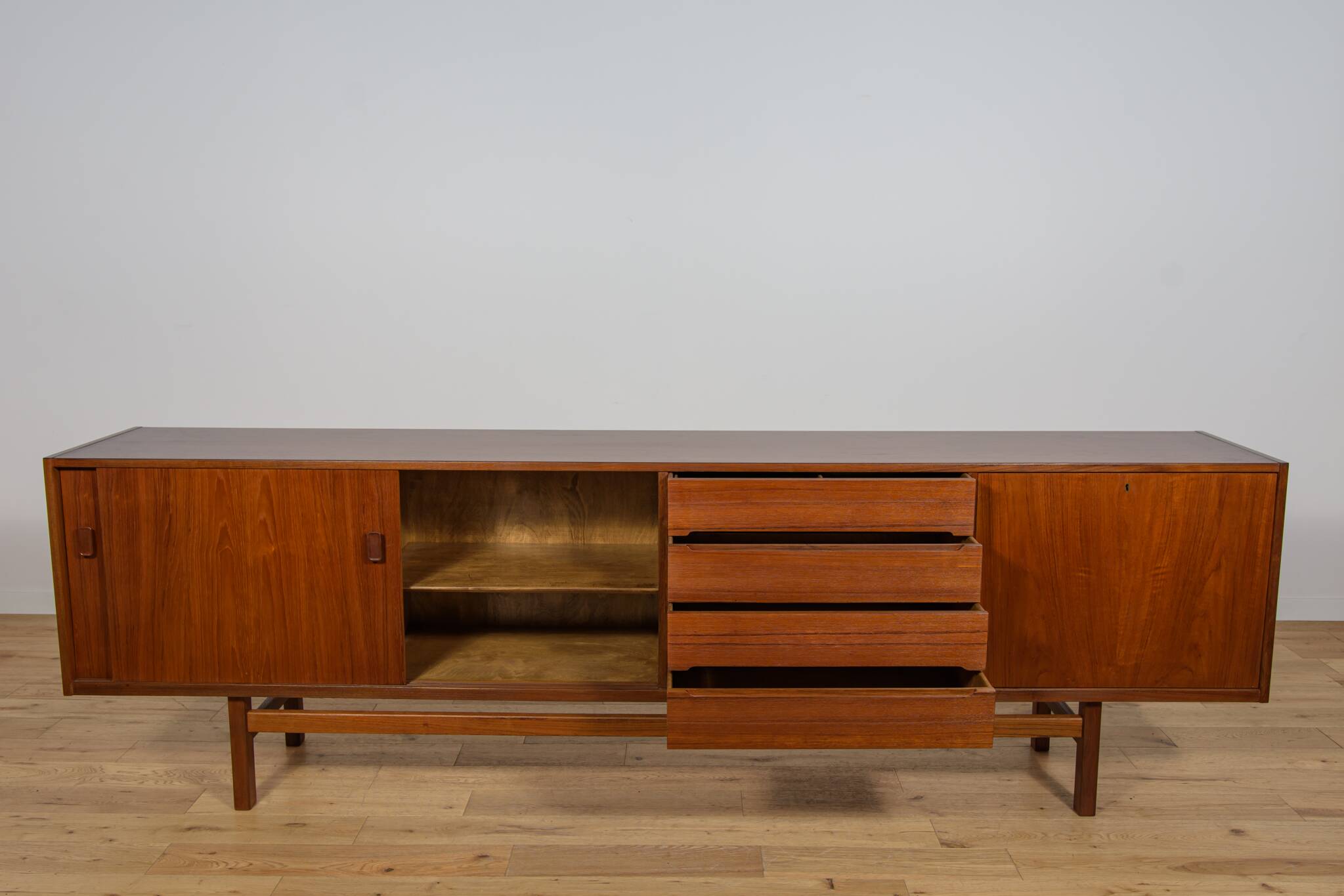 Mid-Century Teak Sideboard by Nils Jonsson for Hugo Troeds, Sweden, 1960s