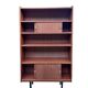Vintage modernist bookshelf from the 1950s.