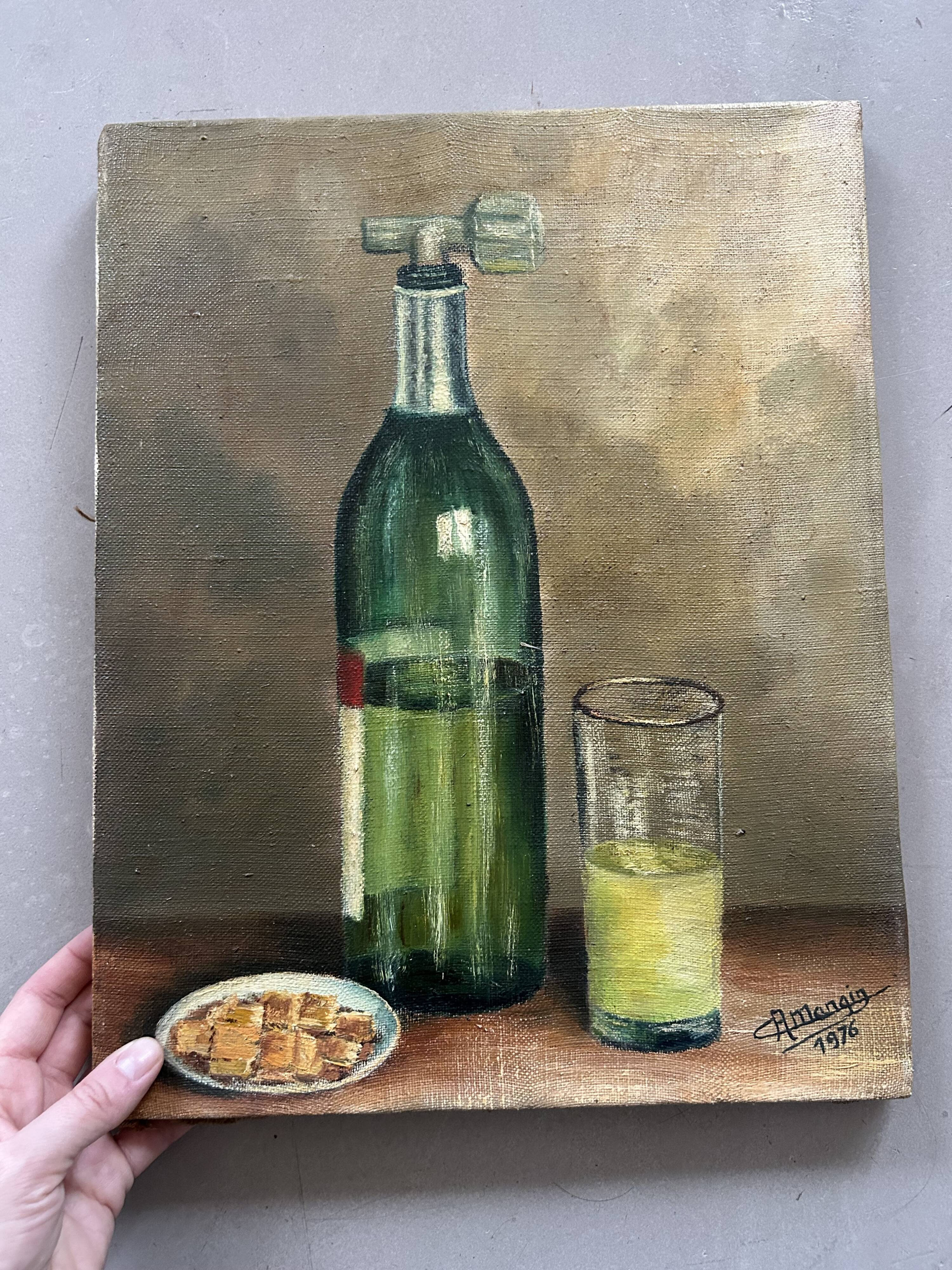 Old still life signed A. Mangin