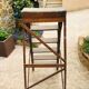 Wooden painter's stepladder