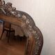 Large Louis-Philippe mirror with sculpted pediment - 119 x 77 cm