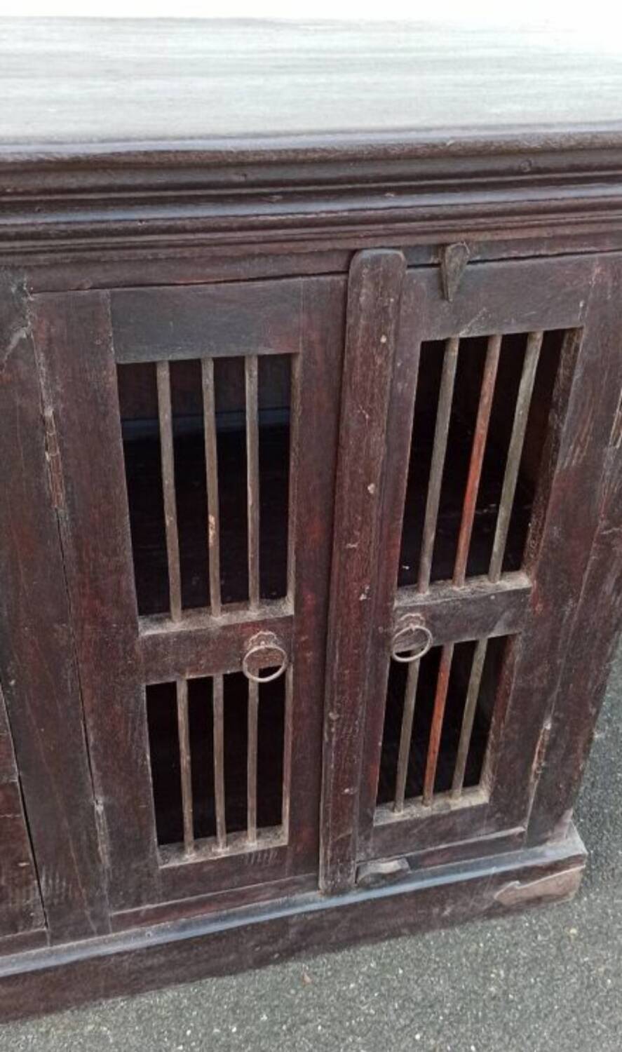 Old wooden sideboard