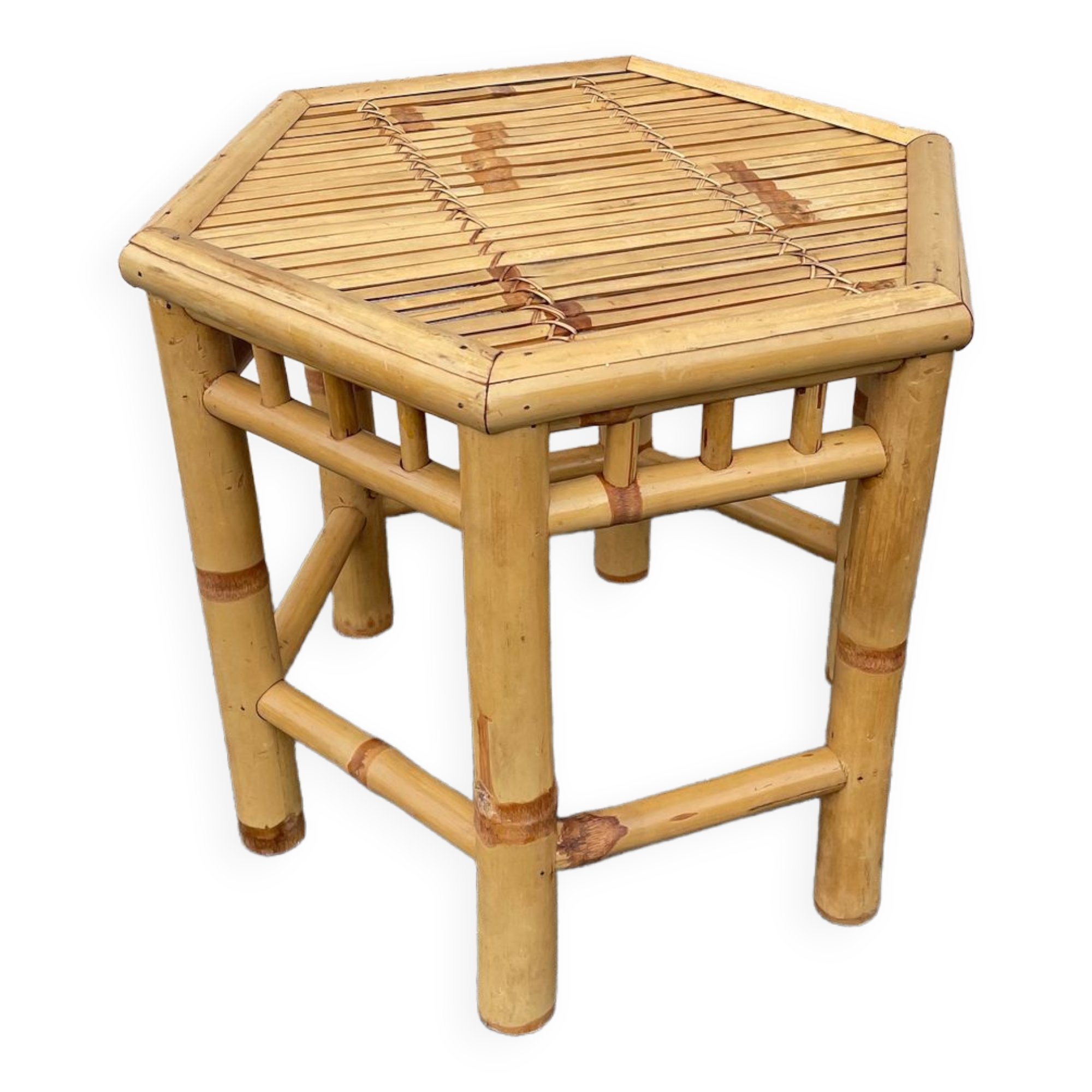 Bamboo coffee table
