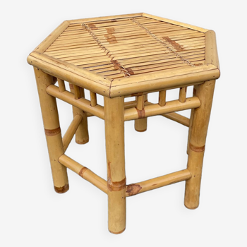 Table basse bambou