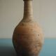 antique rustic decorative terracotta pottery bottle