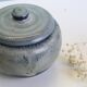 Sugar bowl, vintage pottery, French manufacture