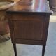 LOUIS XVI COMMODE WITH 2 DRAWERS IN SOLID WALNUT FROM THE 19TH CENTURY