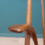 Beech chair, Danish design, 1960s, designer: Illum Wikkelsø, manufacture: N