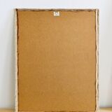 Vintage wool weaving deer family