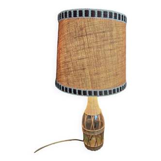 Rattan lamp 1970