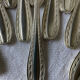12 silver-plated metal ice cream spoons Ercuis, Toledo model