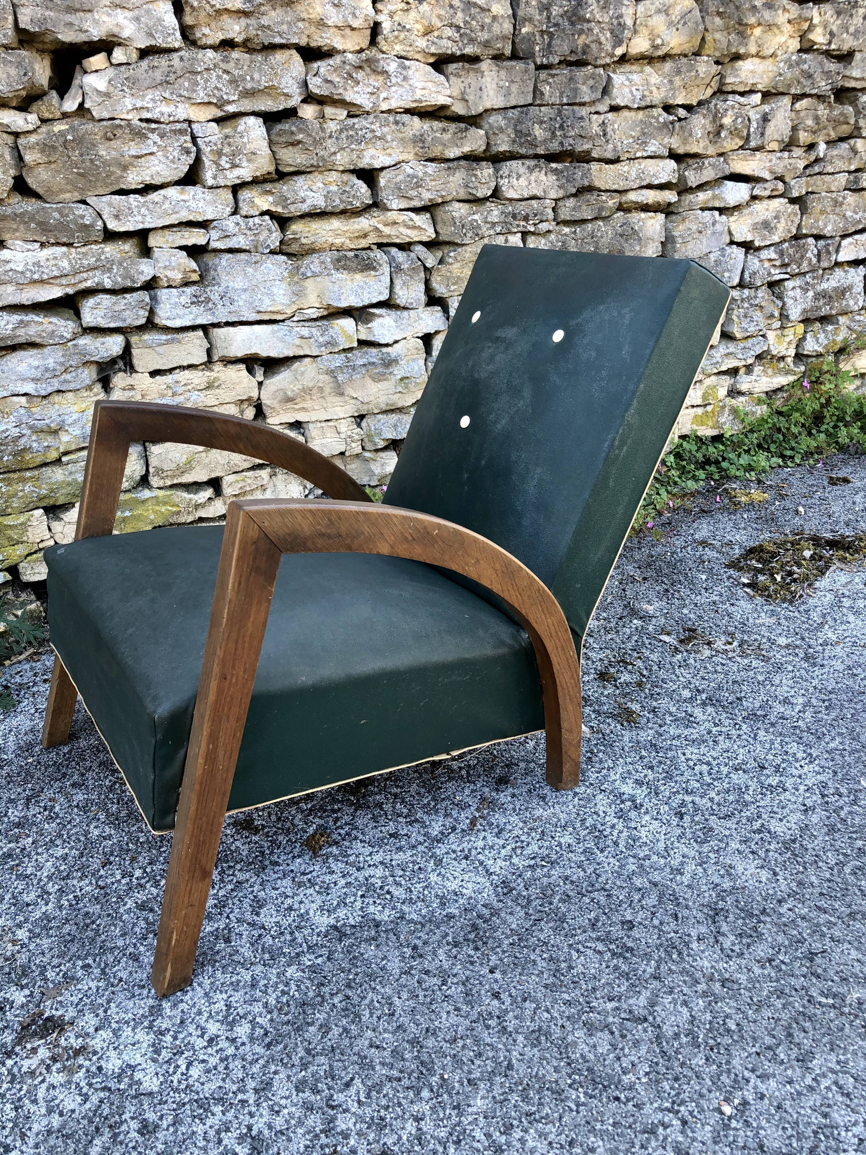 Vintage 1950s armchair