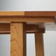 Antique oak and metal table, Italy, 20th century