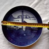 1970 Christmas plate in porcelain from Royal Copenhagen