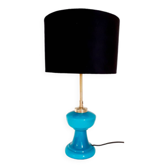 Lampe en verre vintage