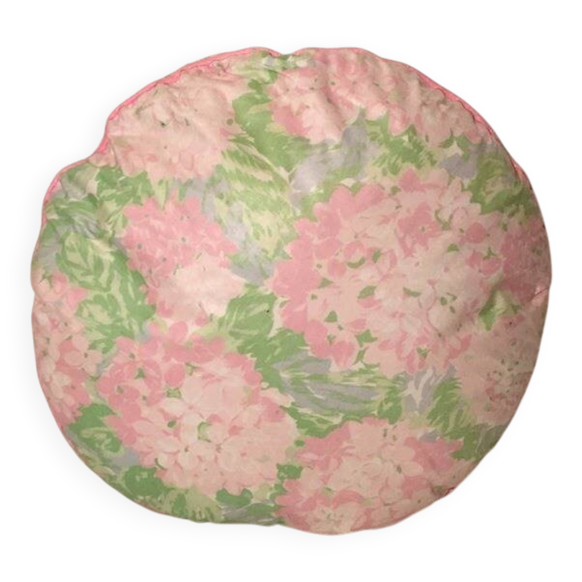Round cushion with piping, 35 cm