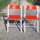 Pair of vintage vhairs by Robby Cantarutti