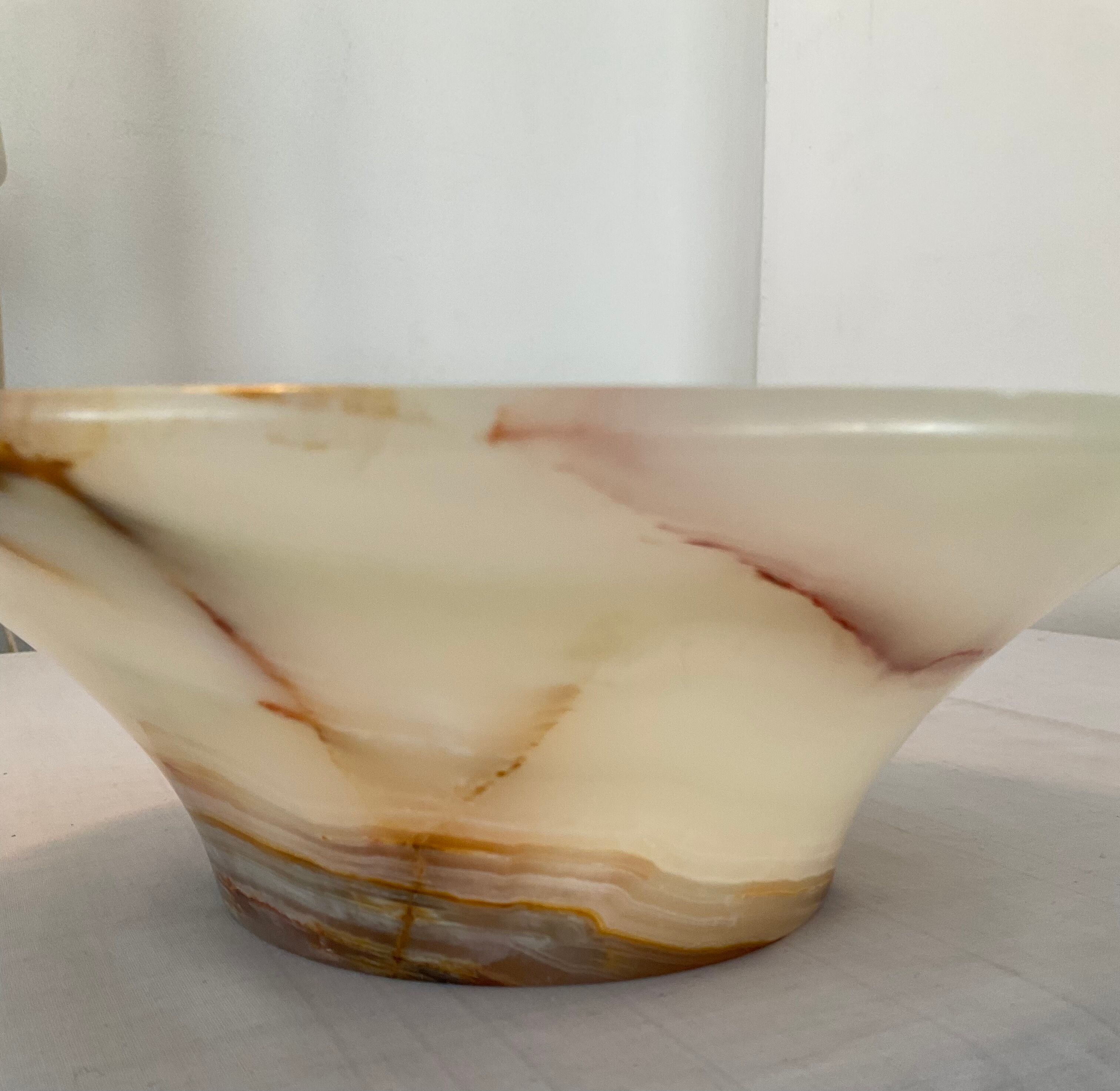 Vide pocket alabaster cup from the 70s