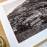 Chambéry, Savoie, photo print from 1942.