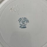Set of 6 flat plates in Maastricht earthenware, Clara model