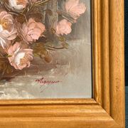 Tableau bouquet of flowers magnesco