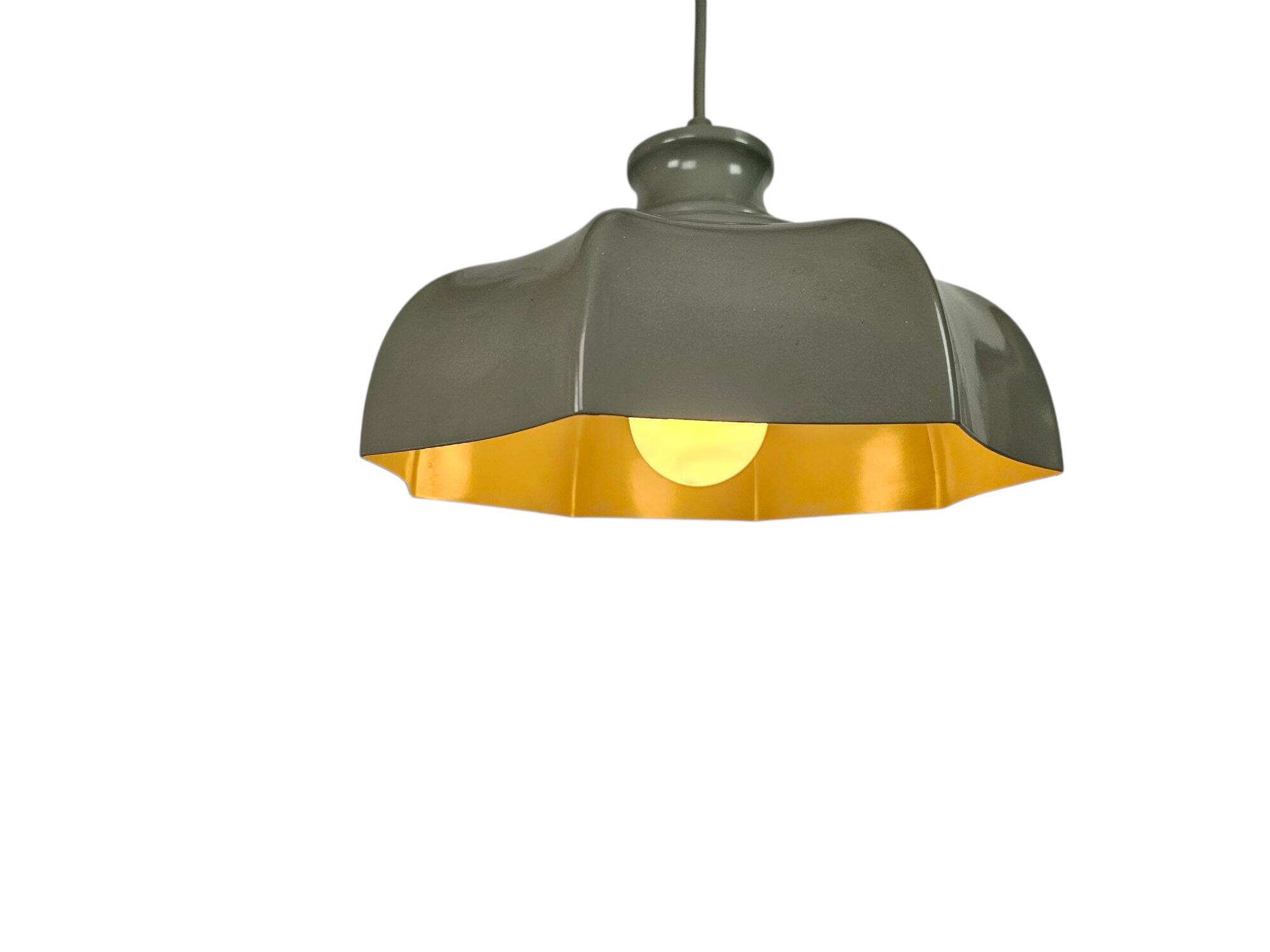 Massive - Art Deco style - hanging lamp - metal - Belgium - 70s