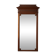 Important trumeau mirror Henri II solid oak 19th century