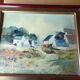 Oil painting painting painting signed Sokol 1972