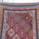 Vintage Turkish kilim handwoven 154x294 cm