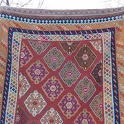 Tapis Kilim turc vintage tissé main