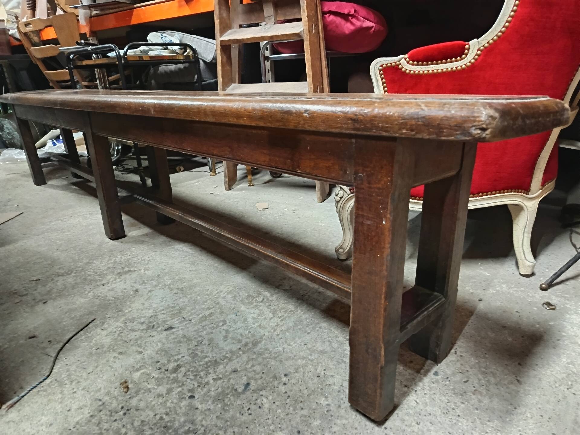 Table de métier noyer