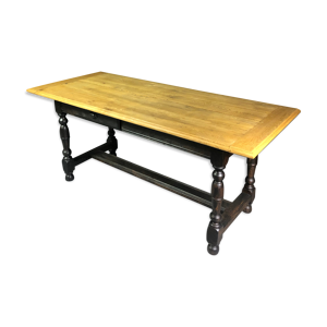 table de ferme en chêne