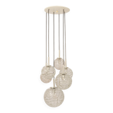 Grand cascading chandelier by Doria, Germany, 1970s.