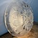 Vintage Glass Wall or Ceiling Light, 1970s