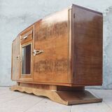 Art Deco sideboard in burr walnut