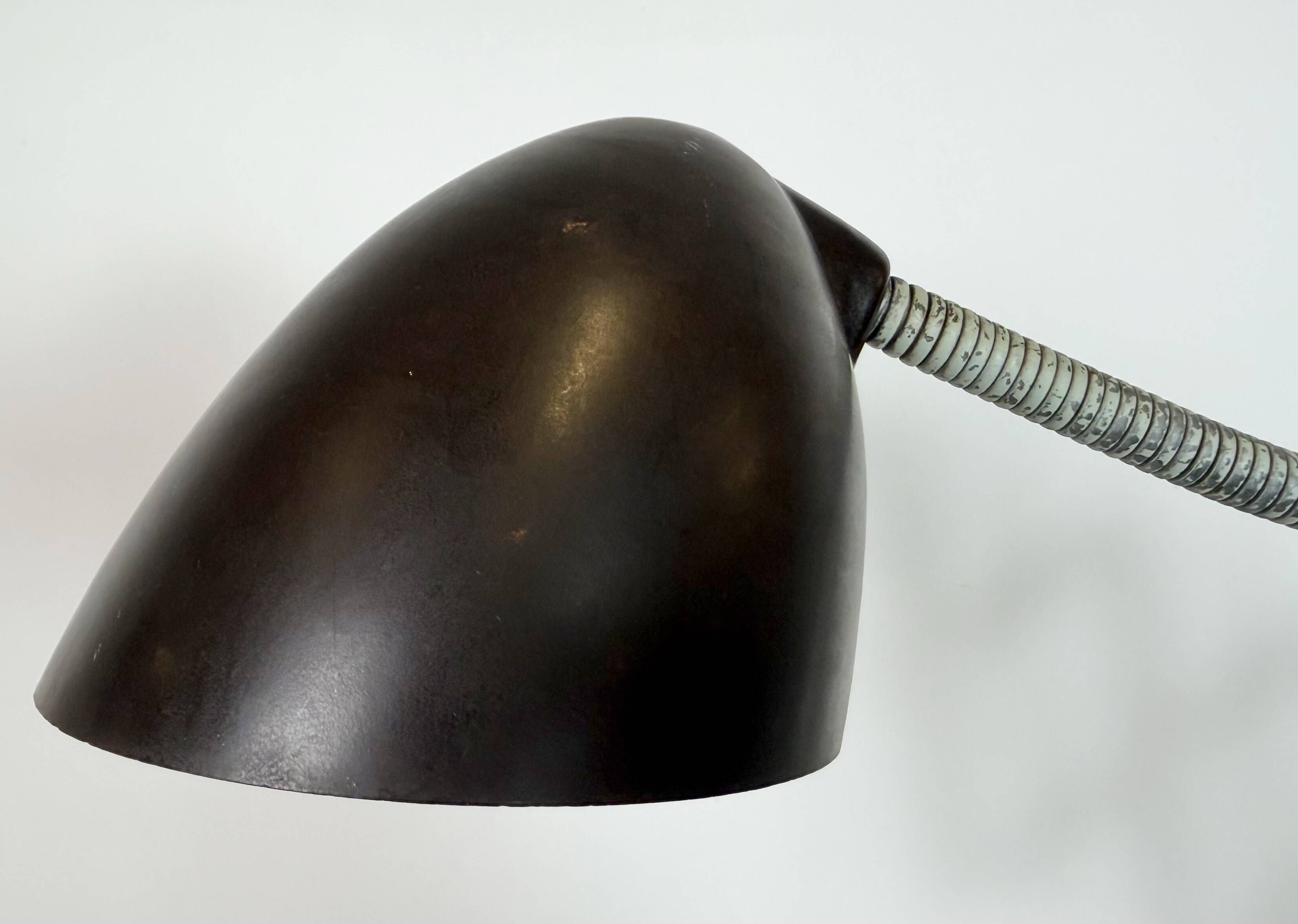 Green Industrial Scissor Wall Lamp from Elektroinstala, 1960s