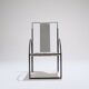 Metal armchair, anderl kammermeier, 1980s