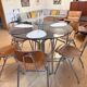Set of six KN-38 chairs designed by Karl Nothhelfer for VS Möbel, Germany,