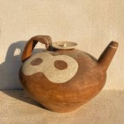 Ancient large earthenware pot from the South-West (Ariège, Rimont)