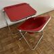 Plia desk and Plona chair by Giancarlo Piretti Anonima Castelli
