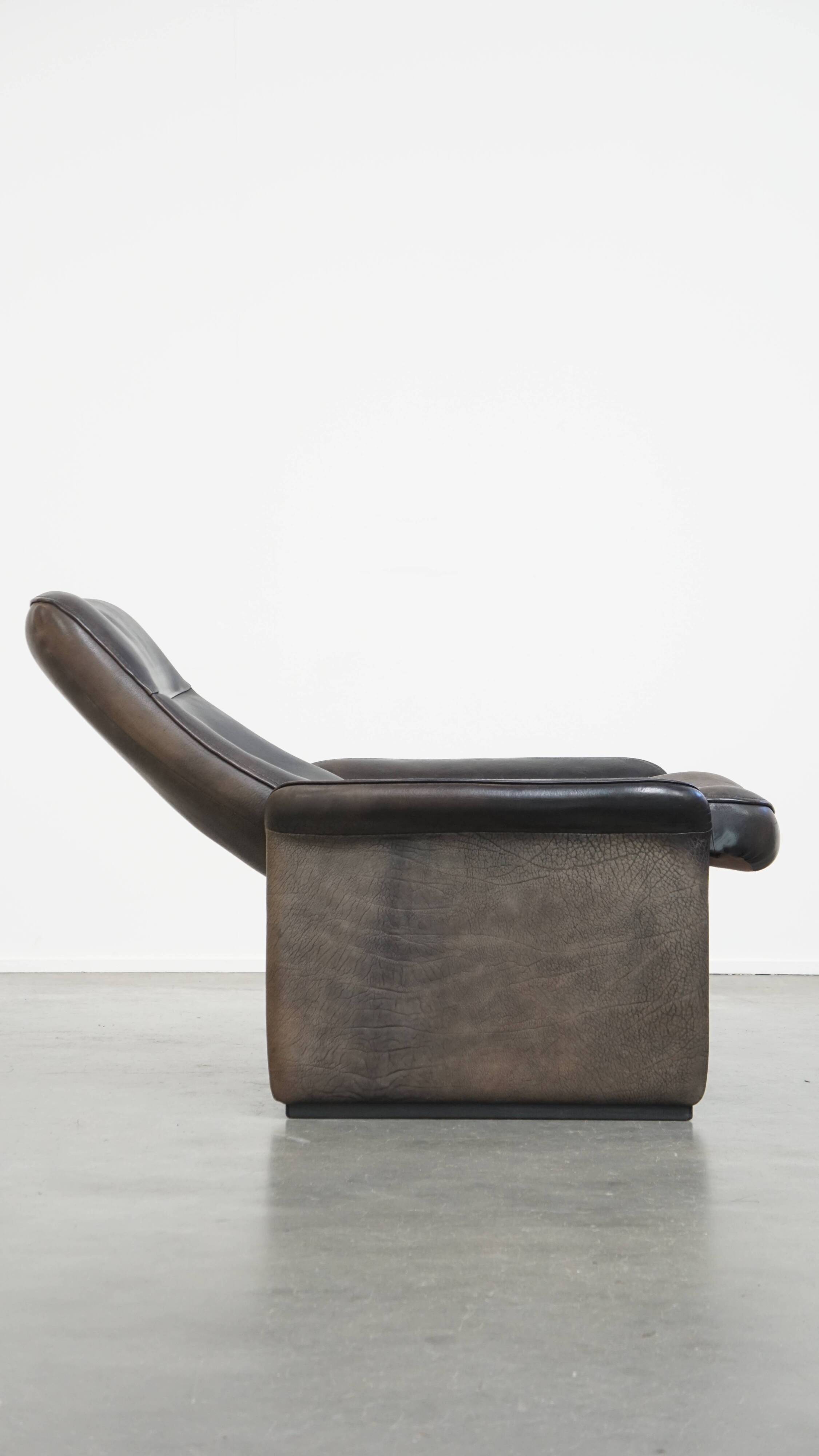 Vintage Leather Design Armchair by De Sede, Model DS50