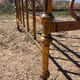 Antique brass bed with bars – Napoleon III style